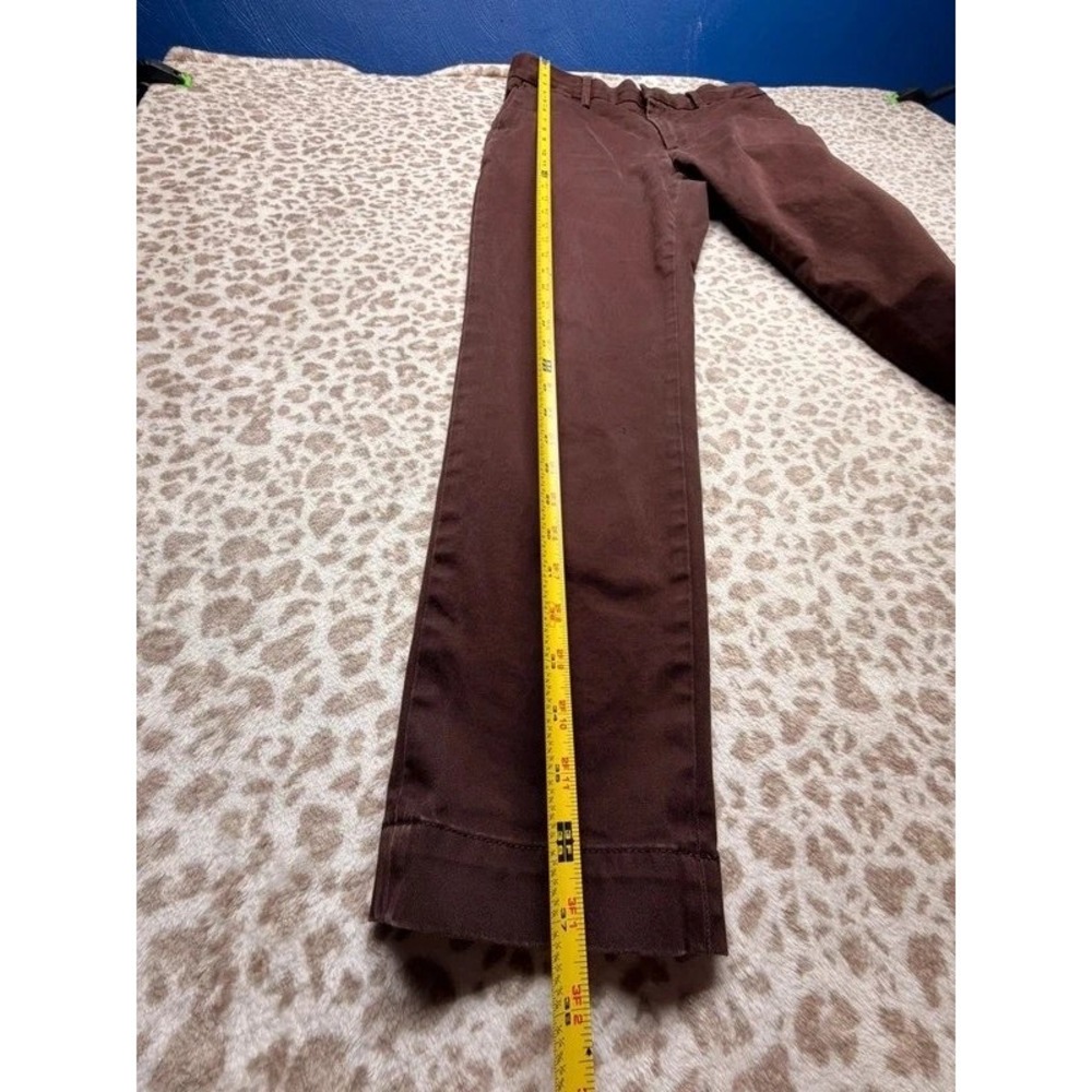 Banana Republic Women's Slim Chino Pants - Brown, Size 30x30 - Picture 4 of 5